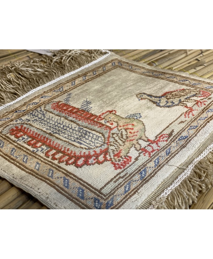 Handmade Turkish Hereke Silk Original Silk On Silk  Carpet – FREE SHIPPING..!